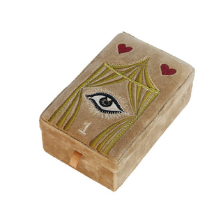 Boîte à bijoux velours - Oeil