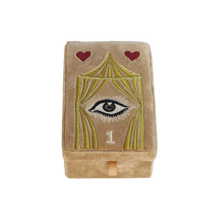 Velvet jewelry box - Eye