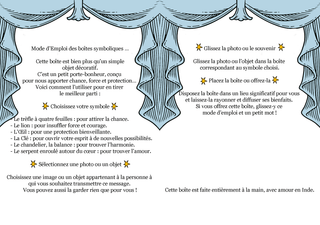 Boîte symbolique - S - Amour